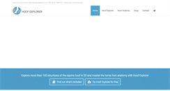 Desktop Screenshot of hoofexplorer.com